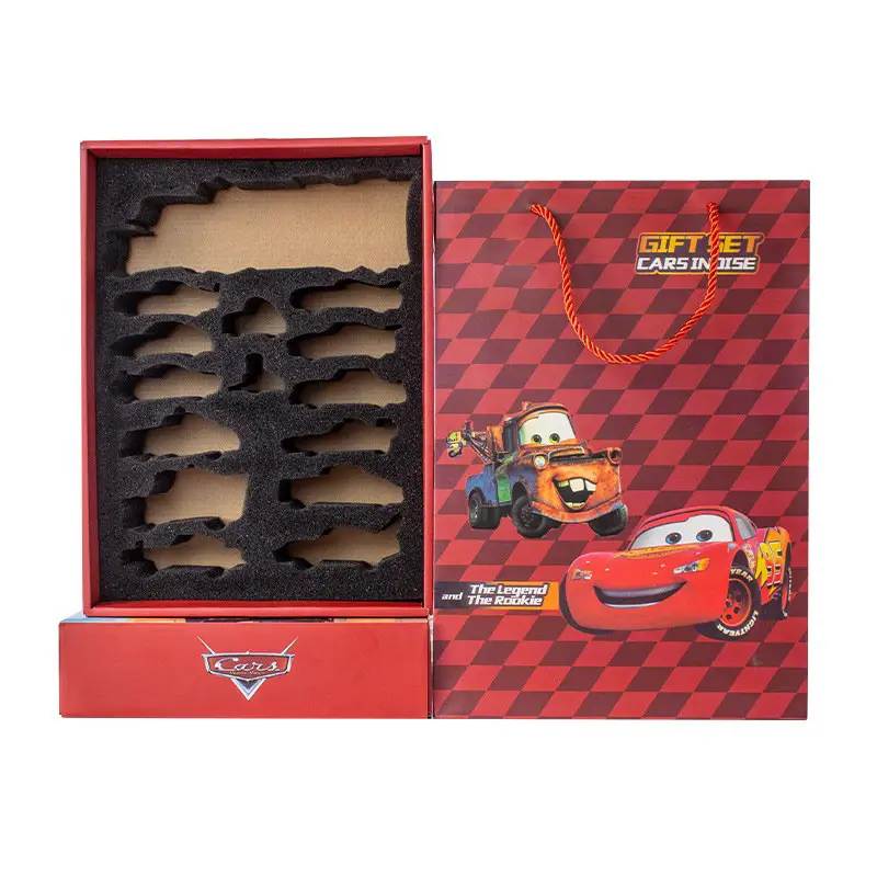 Racing car story alloy car model gift box suit Lightning McQueen children and boys gift