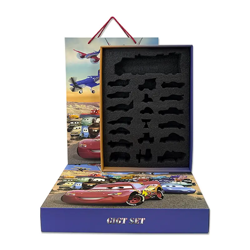 Racing car story alloy car model gift box suit Lightning McQueen children and boys gift