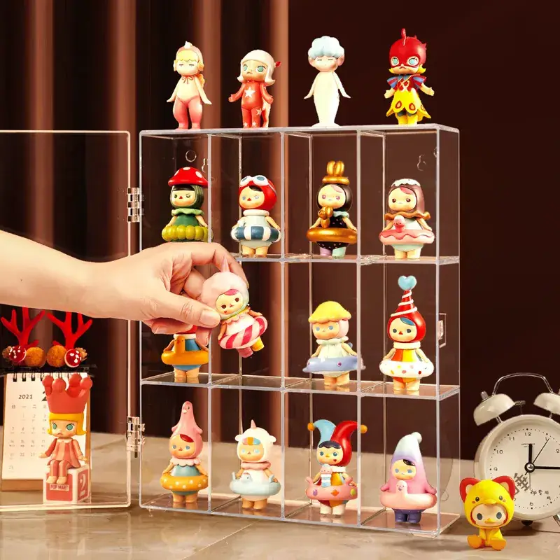 Acrylic Doll Display Stand 12-Pack Wall Decor - Image 6
