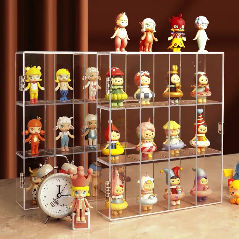 Acrylic Doll Display Stand 12-Pack Wall Decor - Image 7