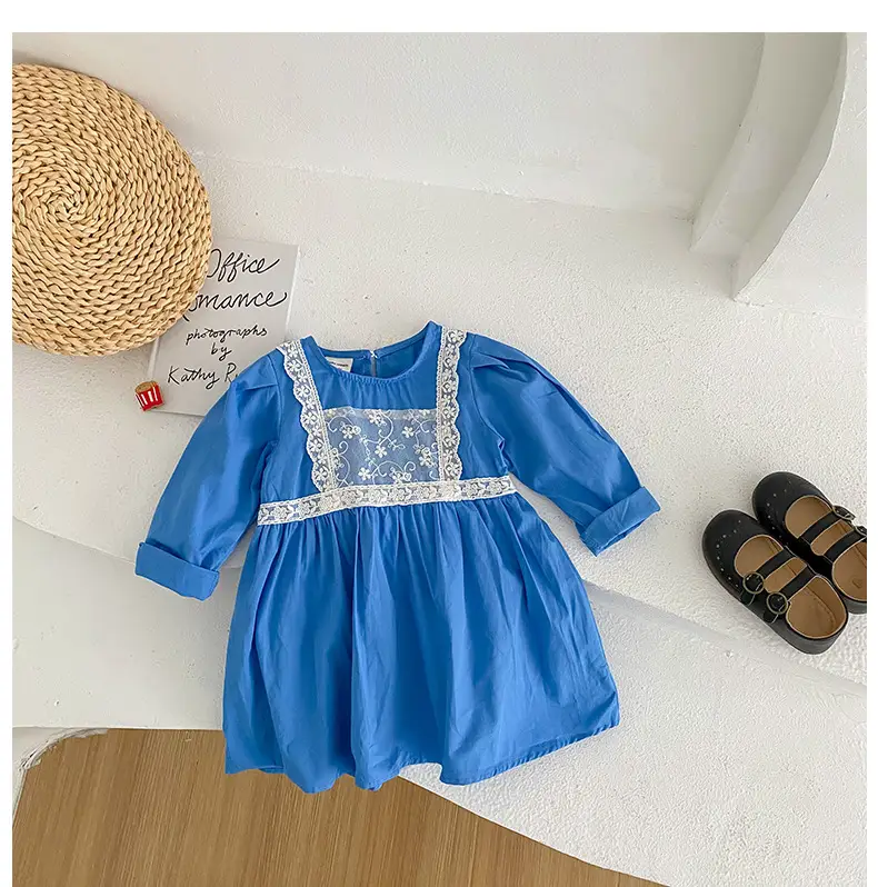 Korean Style Lace Dress for Girls 1-6 Years — feature 12