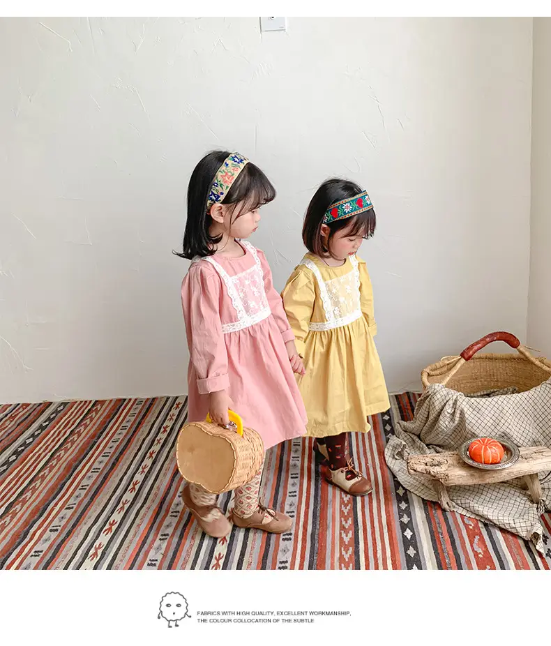 Korean Style Lace Dress for Girls 1-6 Years — feature 20