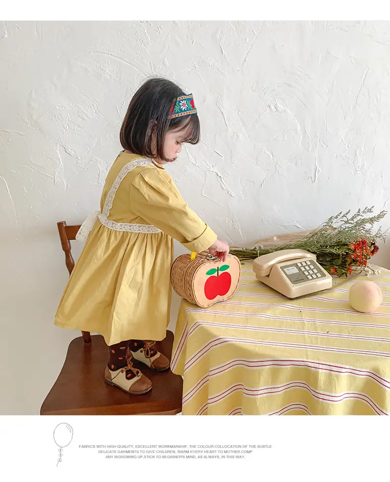 Korean Style Lace Dress for Girls 1-6 Years — feature 34