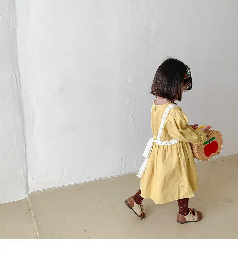 Korean Style Lace Dress for Girls 1-6 Years — feature 35