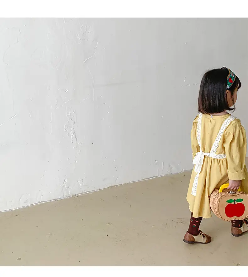 Korean Style Lace Dress for Girls 1-6 Years — feature 38