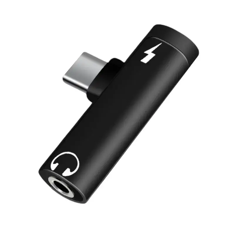 Aluminum Two-in-One 3.5mm to TPC Charging Adapter - Image 3