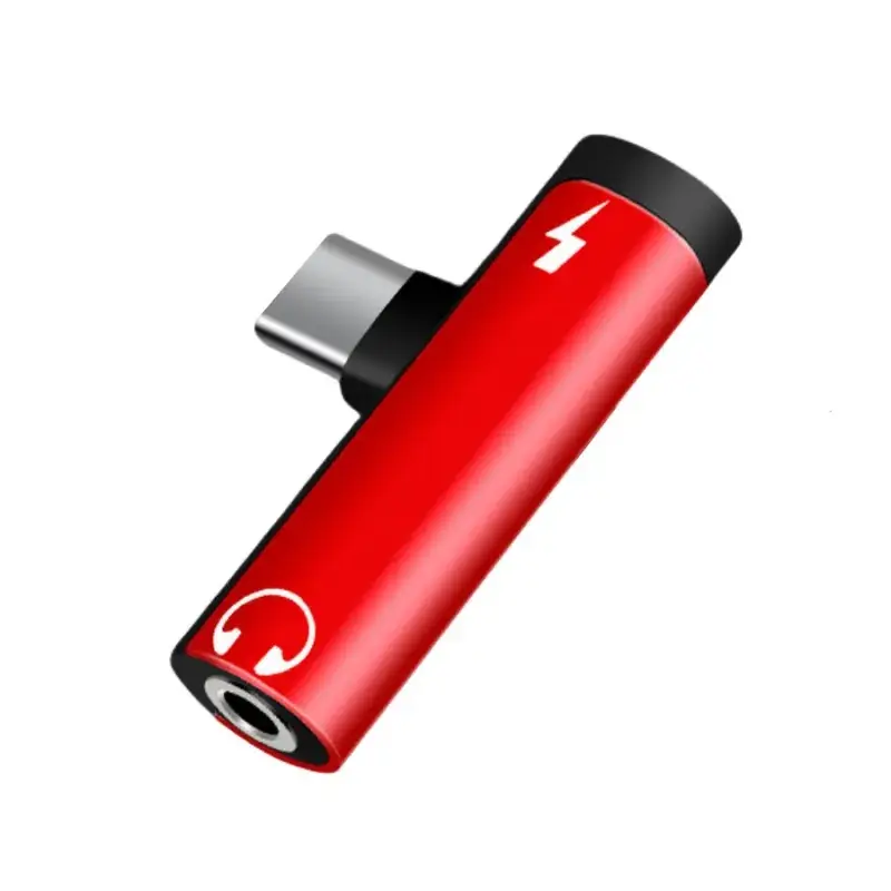 Aluminum Two-in-One 3.5mm to TPC Charging Adapter - Image 4