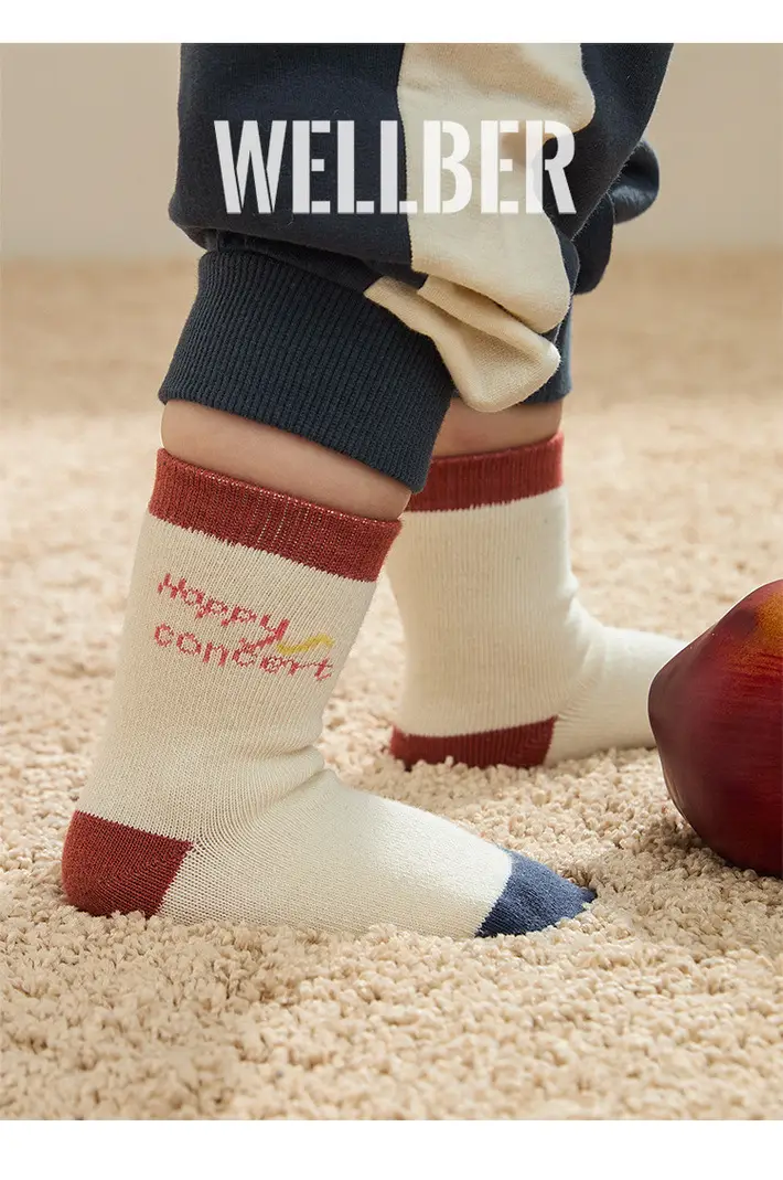 Wilberu Non-Slip Tube Socks for Boys Girls Baby Socks — feature 8