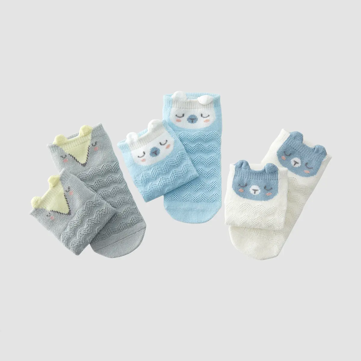 Wilberu Non-Slip Tube Socks for Boys Girls Baby Socks - Image 6