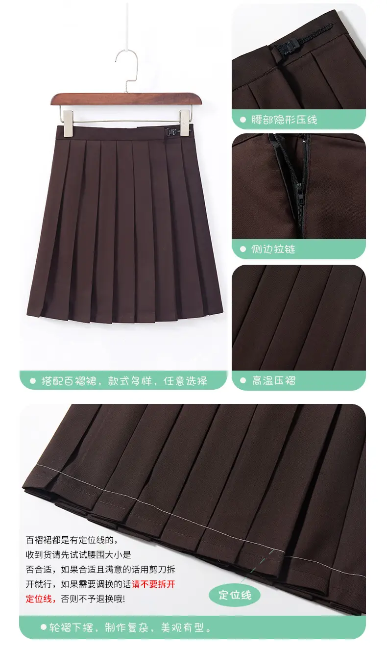 Beige Sailor Suit School Top with Bow Tie — feature 6