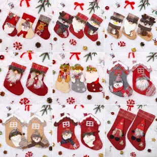 Christmas Stocking with Snowman Design — feature 7