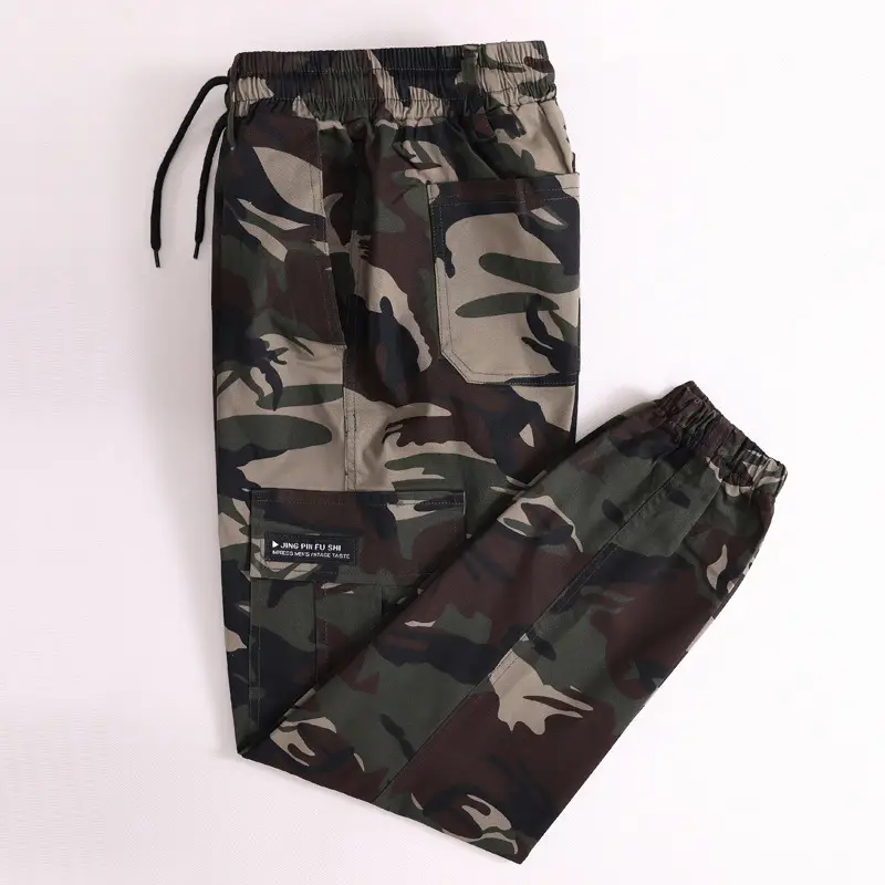 Men's Camouflage Multi-Pocket Trouser Set - Image 16