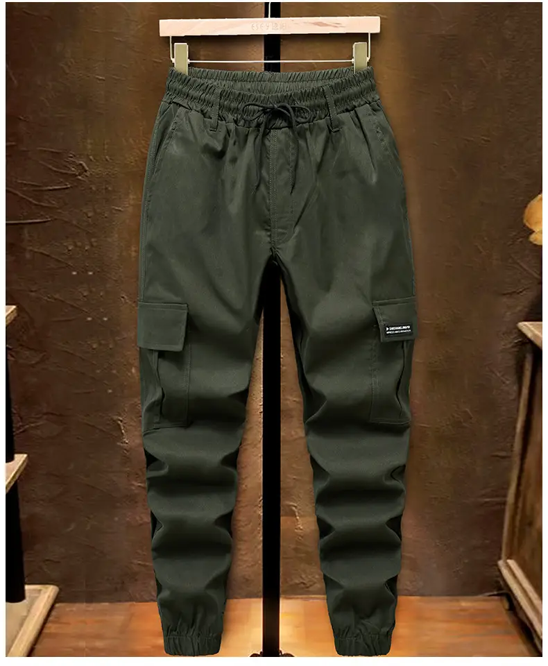 Men's Camouflage Multi-Pocket Trouser Set — feature 28