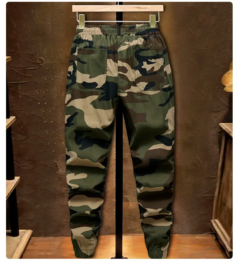 Men's Camouflage Multi-Pocket Trouser Set — feature 50