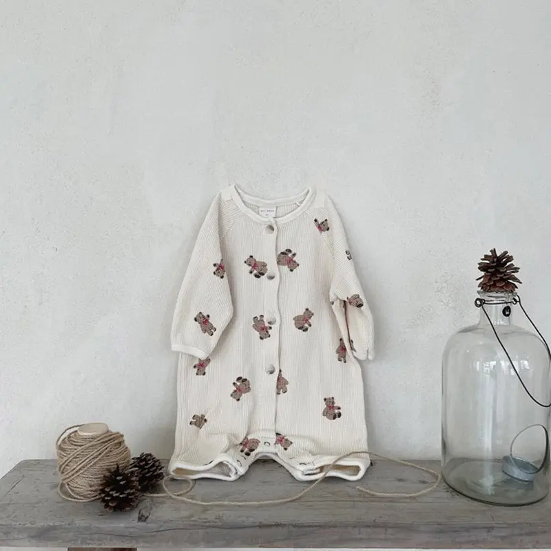 Baby Clothes Spring and Autum Category a Baby Clothes New Korean Style Kidsren's Jumpsuits Newborn Kidsren's Clothing Crawling Clothes