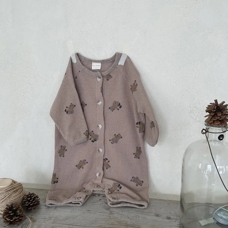 Baby Clothes Spring and Autum Category a Baby Clothes New Korean Style Kidsren's Jumpsuits Newborn Kidsren's Clothing Crawling Clothes