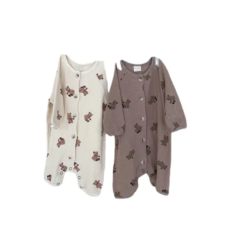 Baby Clothes Spring and Autum Category a Baby Clothes New Korean Style Kidsren's Jumpsuits Newborn Kidsren's Clothing Crawling Clothes