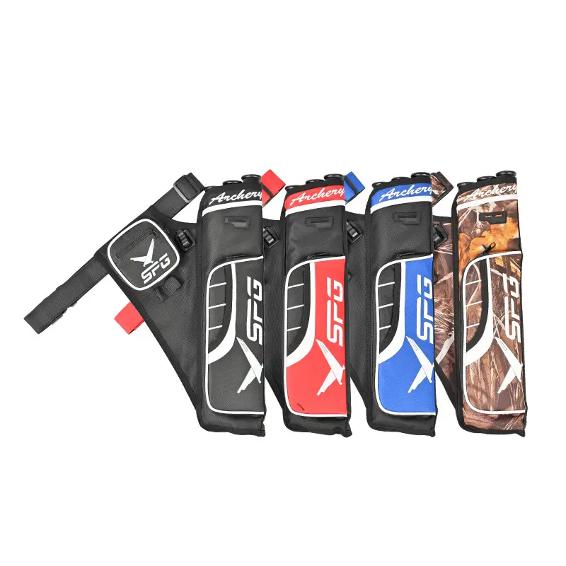 Spot wholesale competitive three-tube arrow pot bow and arrow shooting archery sports quiver quiver compound recurve bow arrow bag