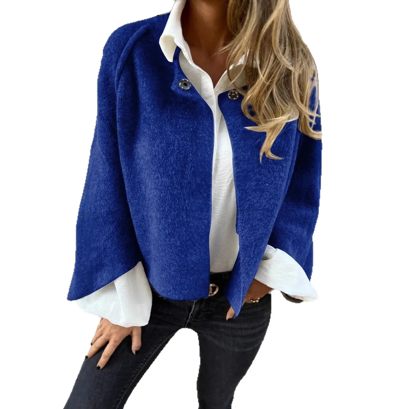 2025 Independent Station Cashmere Long-Sleeve Jacket Green