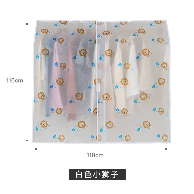 Transparent Coat Storage Bag for Wardrobe Protection - Image 2