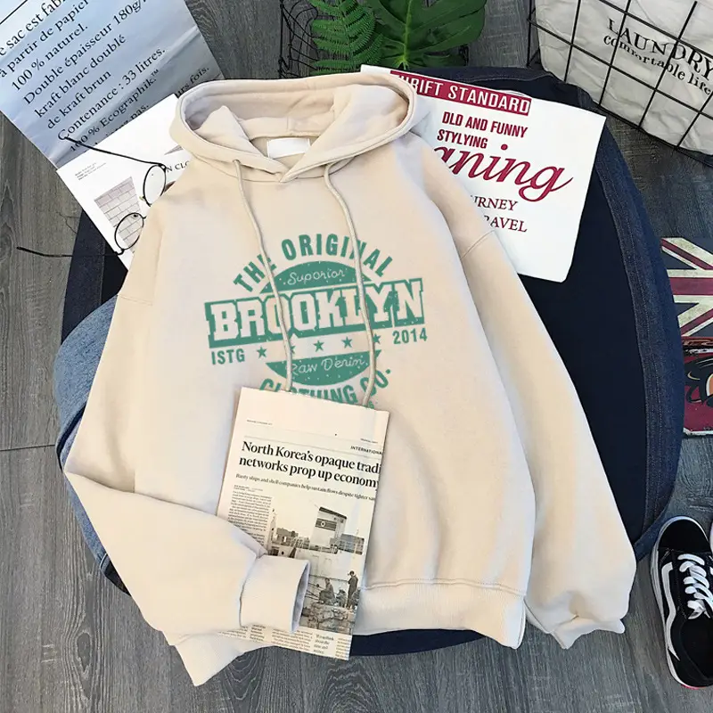 Women Fleece Hoodie Green Fleece Lined Winter Hood - Image 7