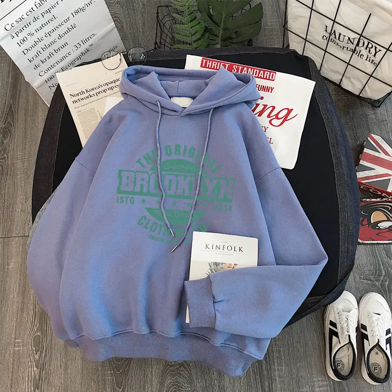 Women Fleece Hoodie Green Fleece Lined Winter Hood — feature 7