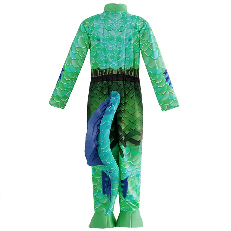 Children's Green Sea Monster Costume Summer Suit — feature 11