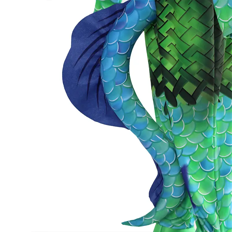 Children's Green Sea Monster Costume Summer Suit — feature 7