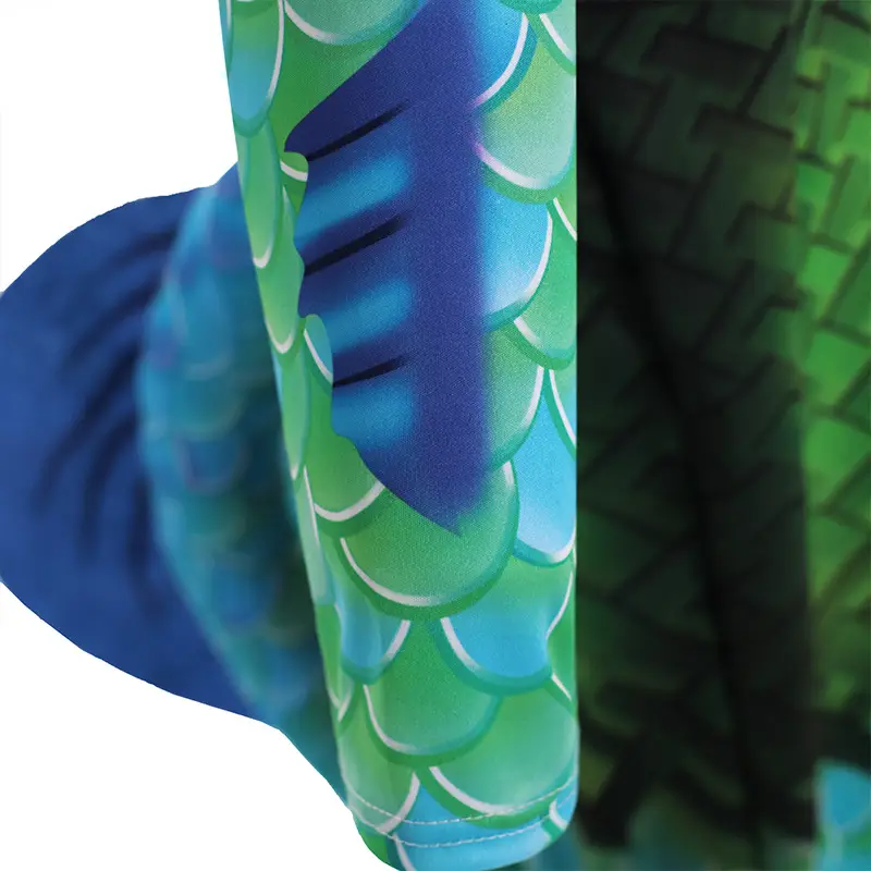 Children's Green Sea Monster Costume Summer Suit — feature 9