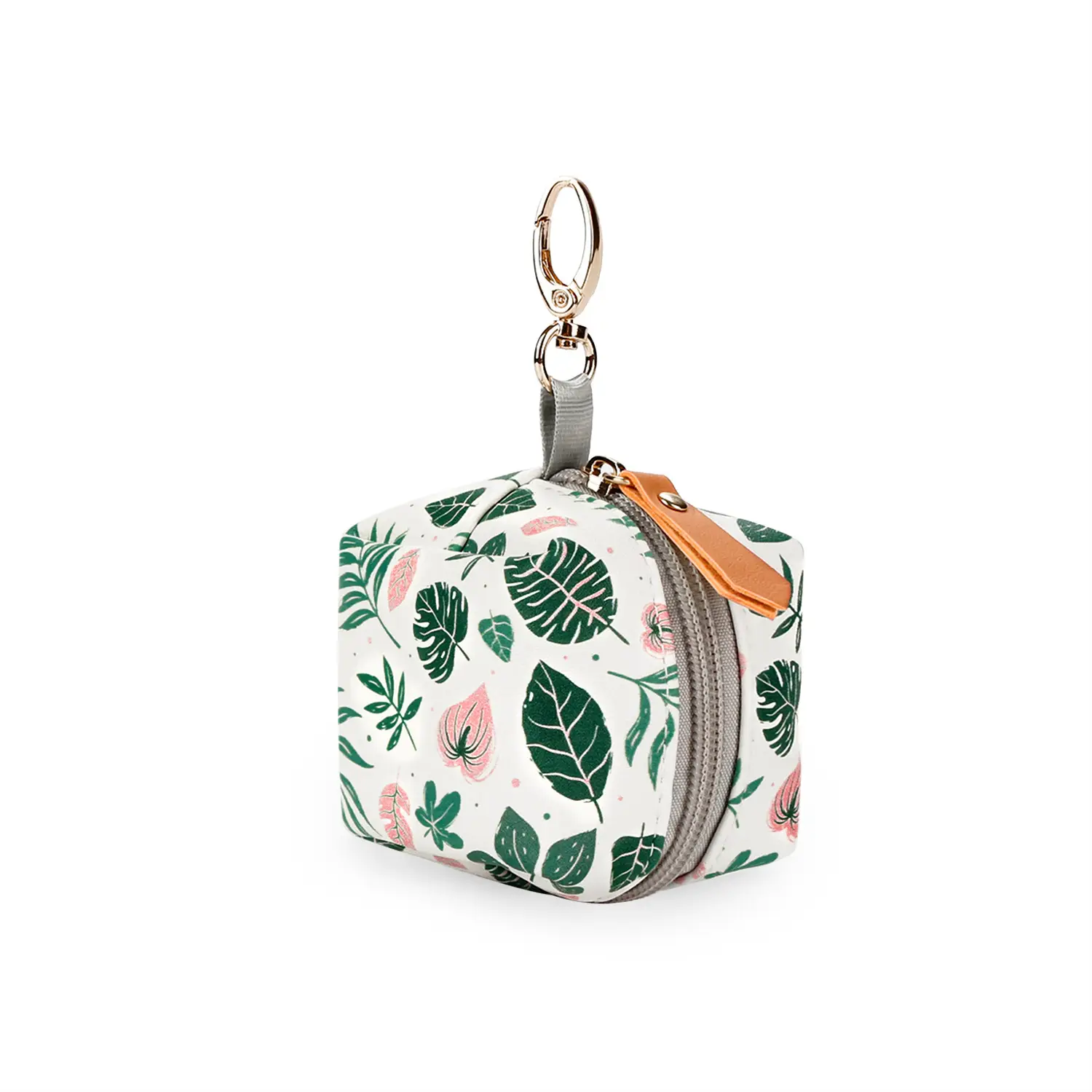 Pu Waterproof Pacifier Bag with Zipper Closure - Image 2