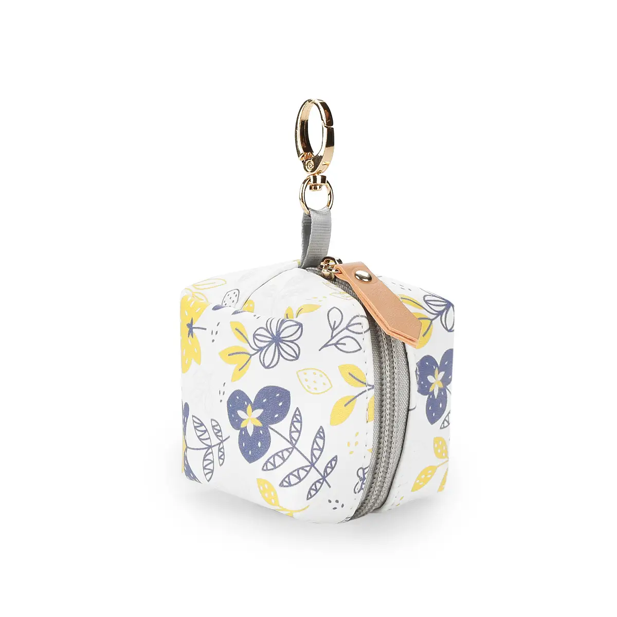Pu Waterproof Pacifier Bag with Zipper Closure - Image 4