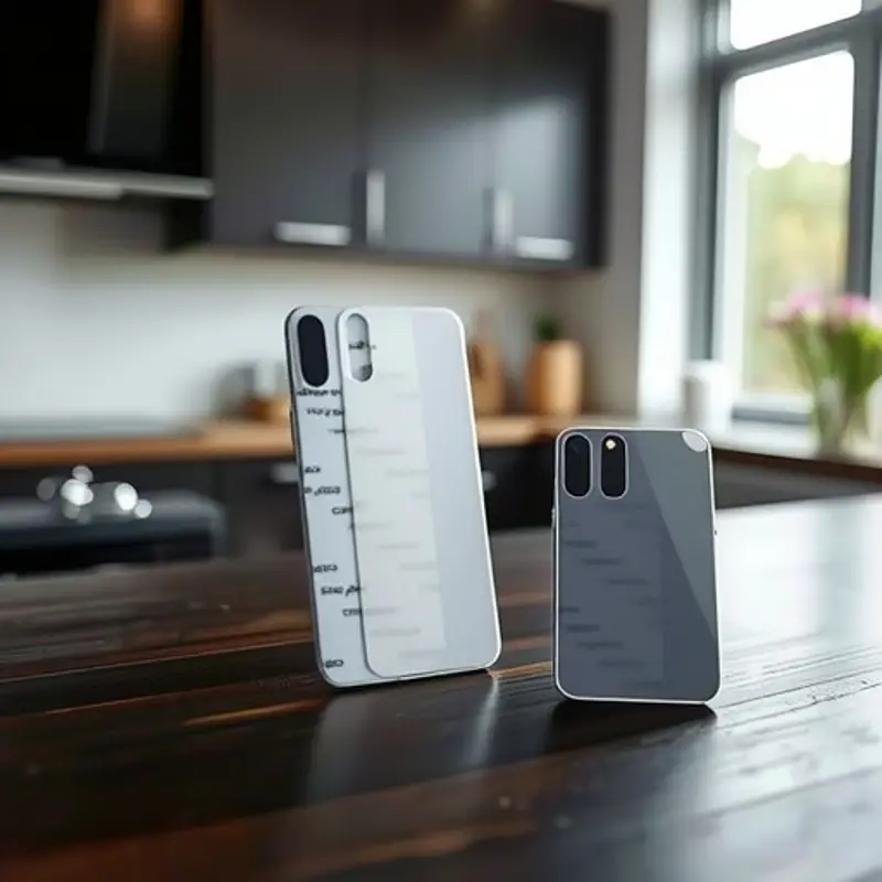 Anti-Fall Anti-Fingerprint Mobile Phone Case Black - Image 3