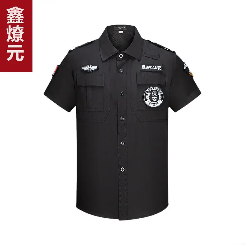 Men Black Summer Trousers with Zipper Back - Image 10