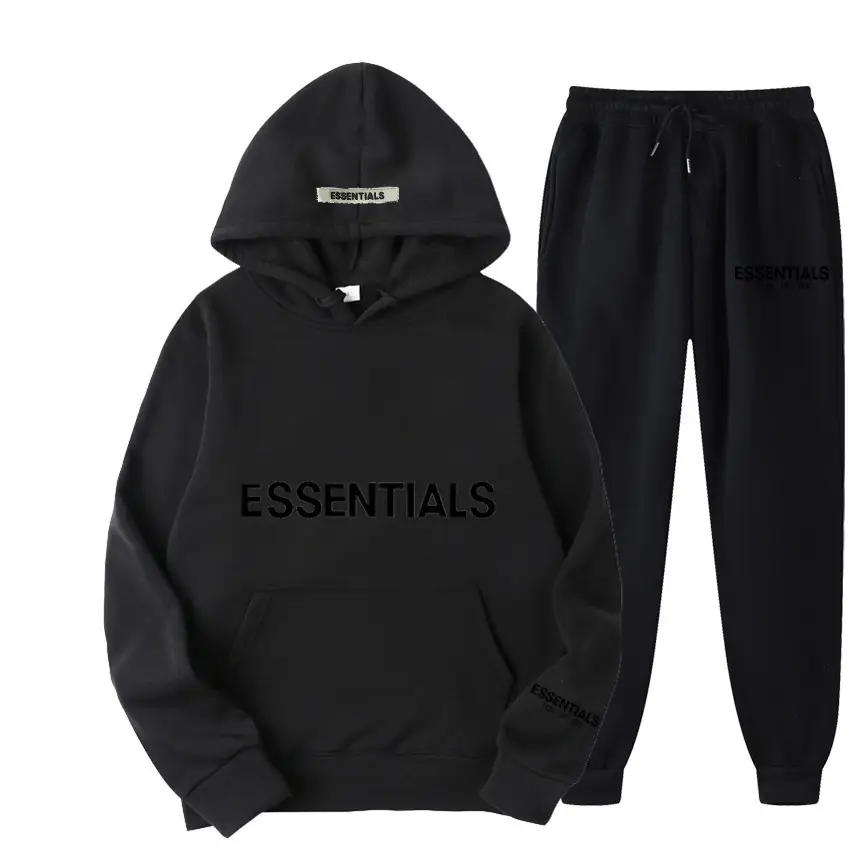 Blue Fearofgod Sweatpants Set with Logo Print — feature 28