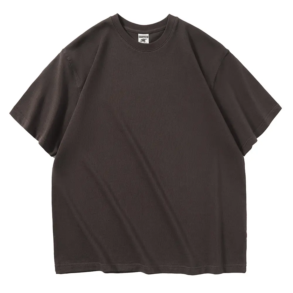 Men's Blue Cotton Crewneck T-Shirt AG280g - Image 17