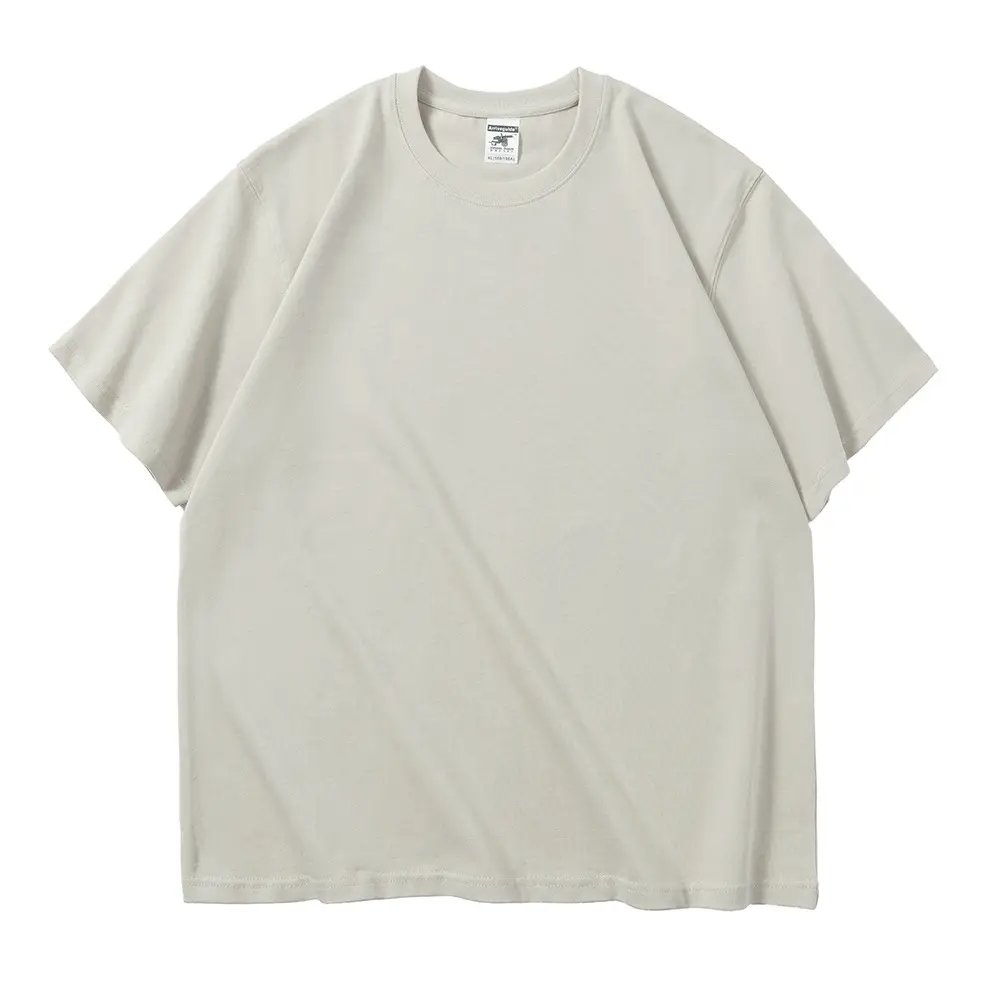 Men's Blue Cotton Crewneck T-Shirt AG280g - Image 18