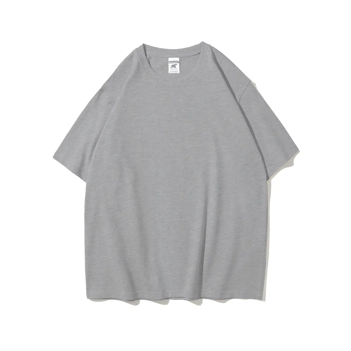 Men's Blue Cotton Crewneck T-Shirt AG280g - Image 19