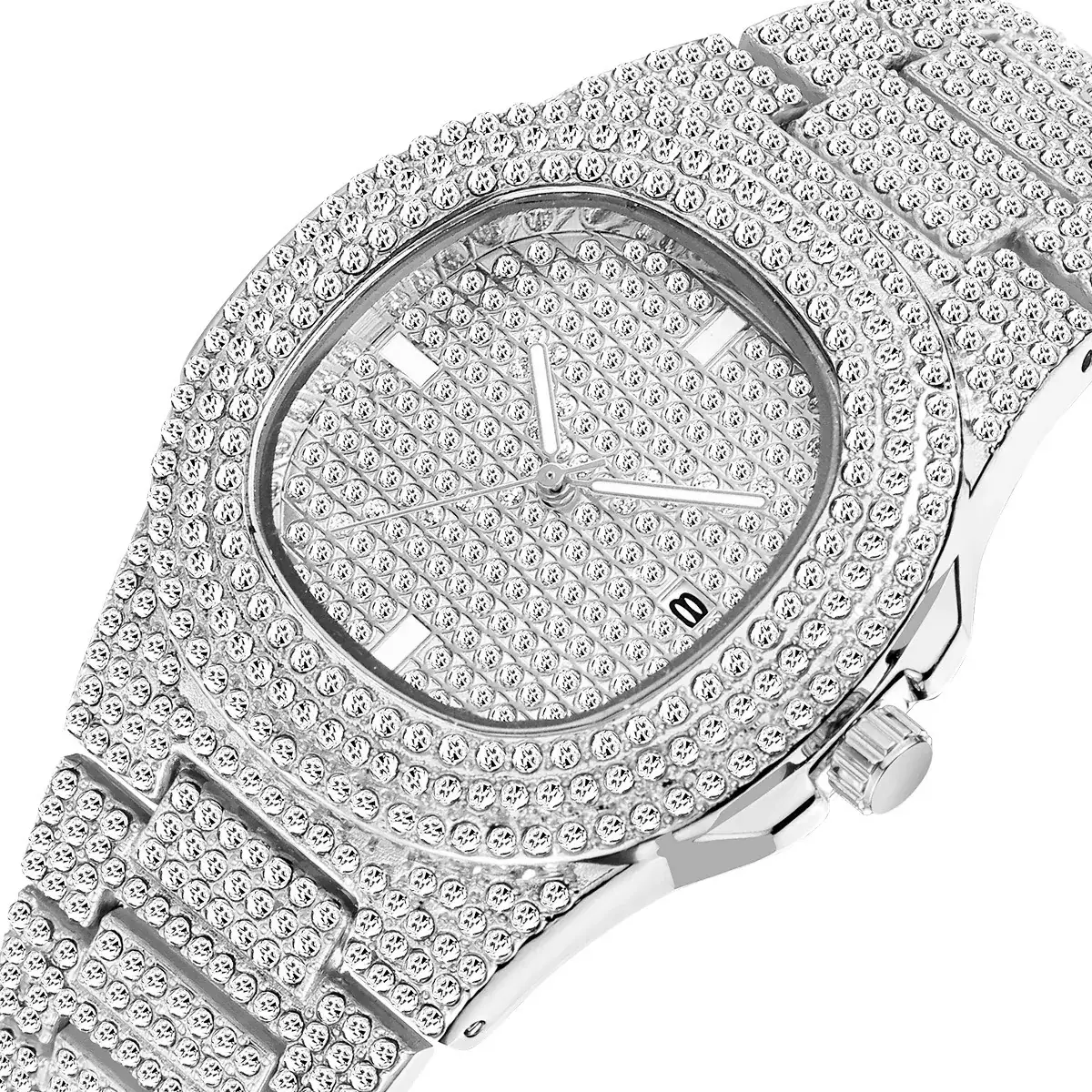 Gypsophila Diamond Watch for Men Rose Gold