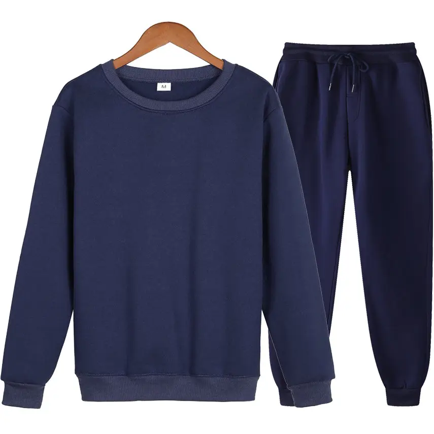 Men Grey Sweatshirt Set 2021 Spring Loose Fit - Image 10