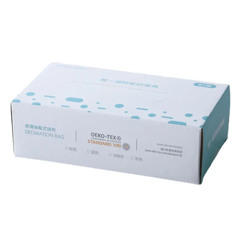 Disposable Dry Cleaning Cloth 22x22cm Grey Microfiber - Image 14