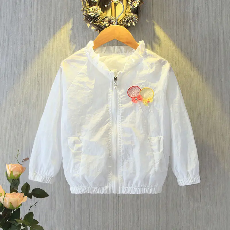 Pink Embroidered Jacket for Girls Spring Autumn 2025 Medium Large - Image 5
