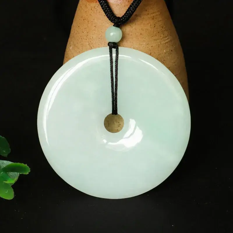 Guanyu Jade Pendant White A-Grade Wealth Peace - Image 4