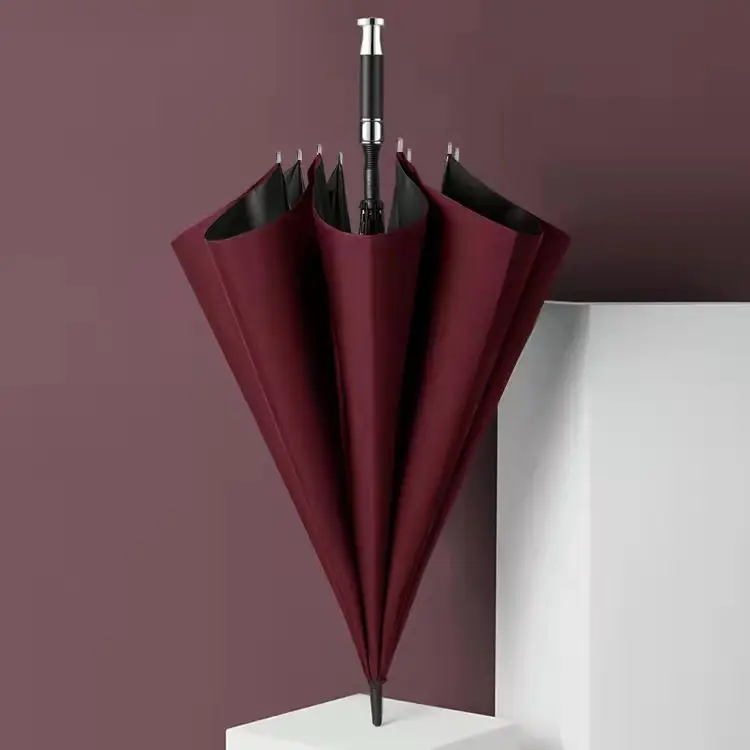 Dual-use Golf Umbrella with Straight Handle and Rainproof Design - Image 3