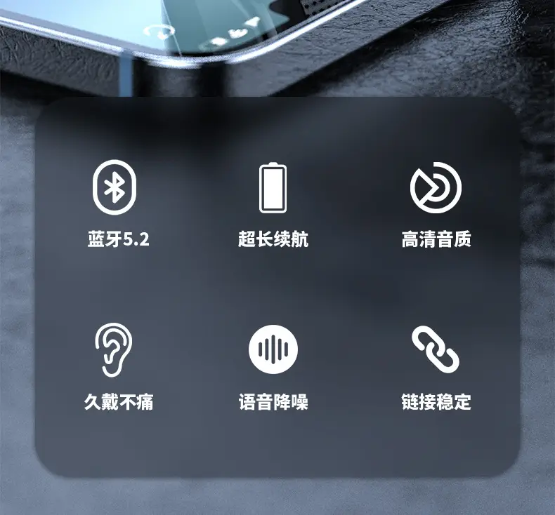 Super Long Battery Bluetooth Headset M81 365 Days — feature 2