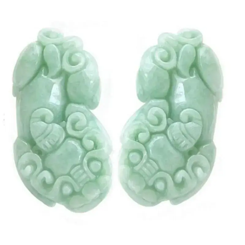 Guan Yu Natural Jade Pendant Pixiu Ornament - Image 7