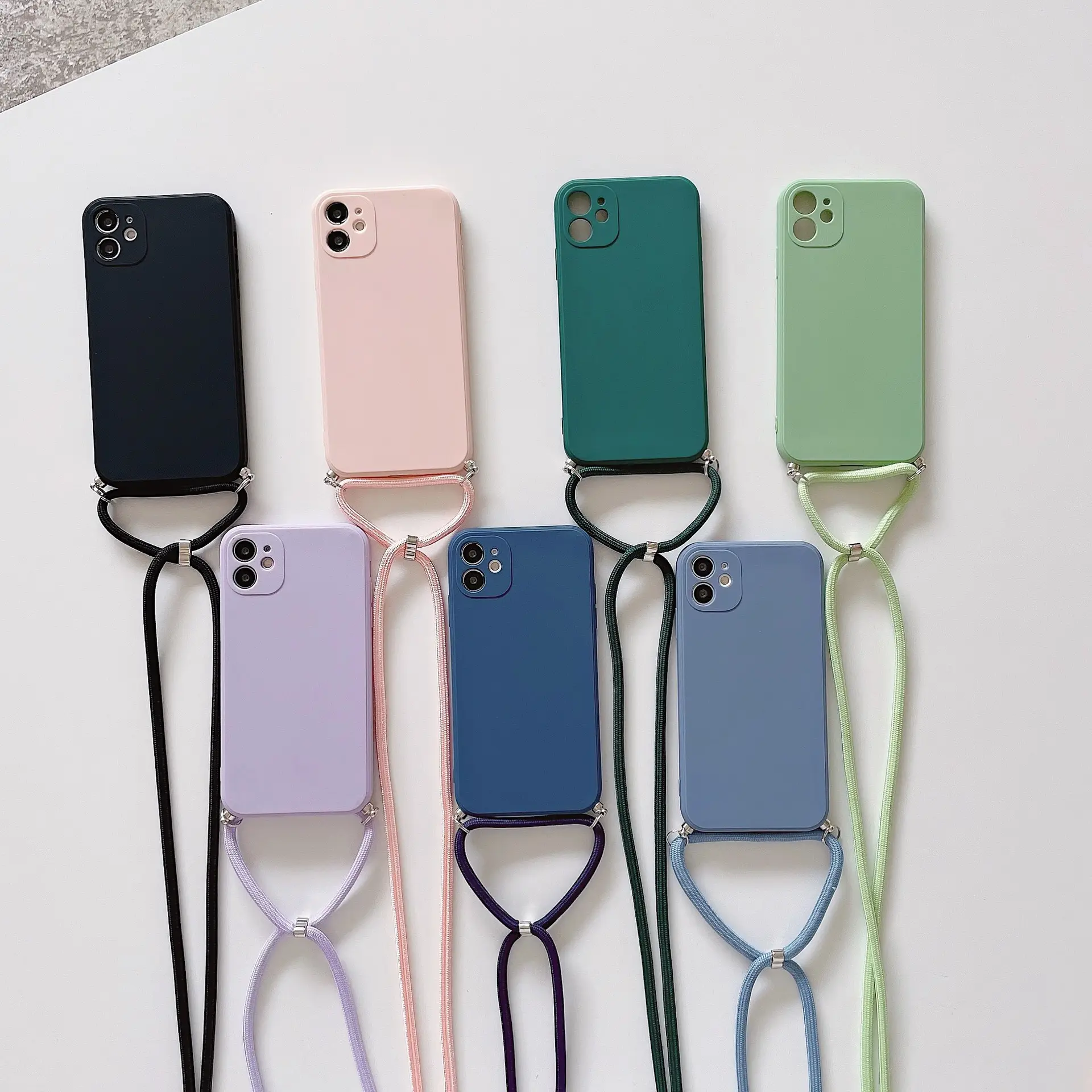 Purple Crossbody Phone Case for iPhone 12 Pro Max