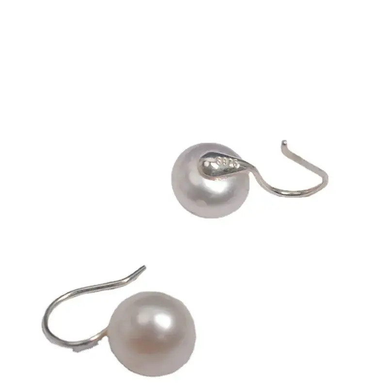 S925 Pearl Earrings for Women 8mm Hypoallergenic - Image 6
