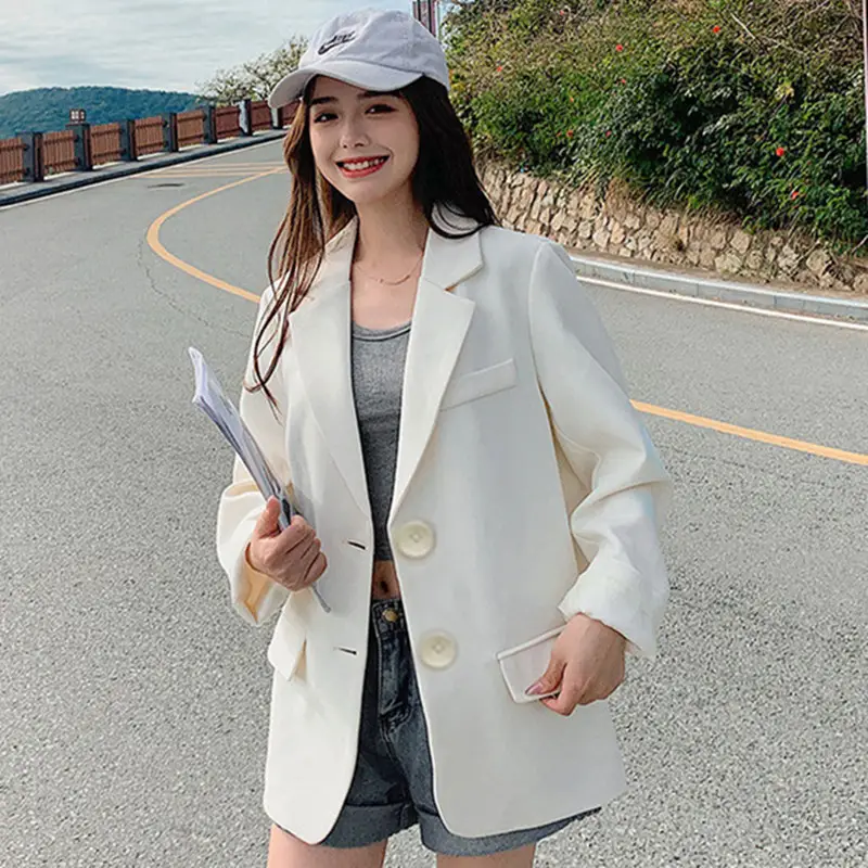 Women Pink Blazer 2026 British Design Petite Casual - Image 7