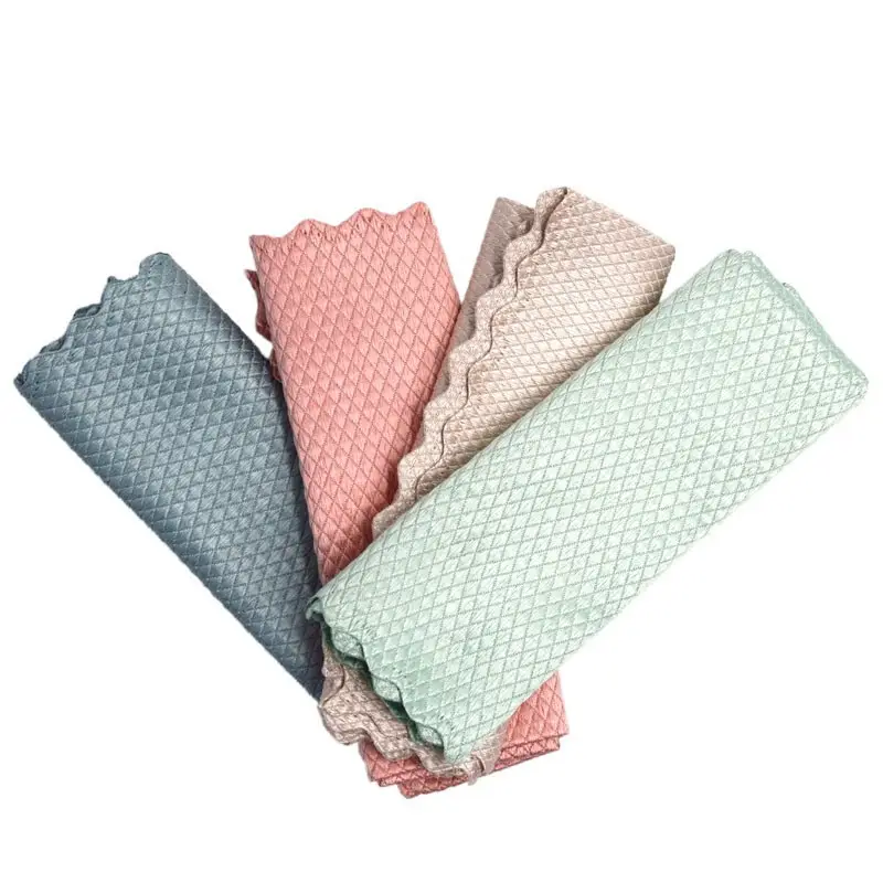 Jie Neng Fish Scale Cloth 5Pcs Water Absorbent Non-Towel - Image 3
