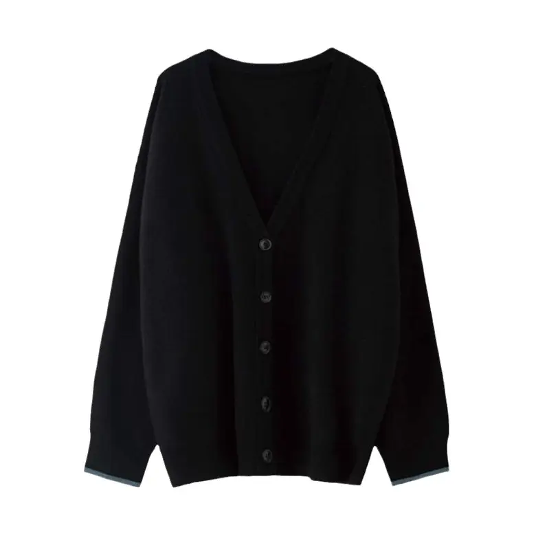 2025 V-Neck Knitted Cardigan Women Large - Image 7